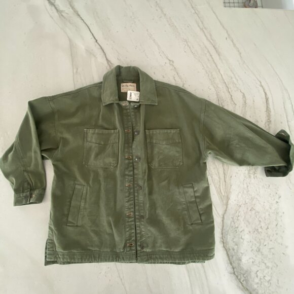 NWT Free People We the Free Madison City Denim Jacket size S ✨ - Picture 3 of 10